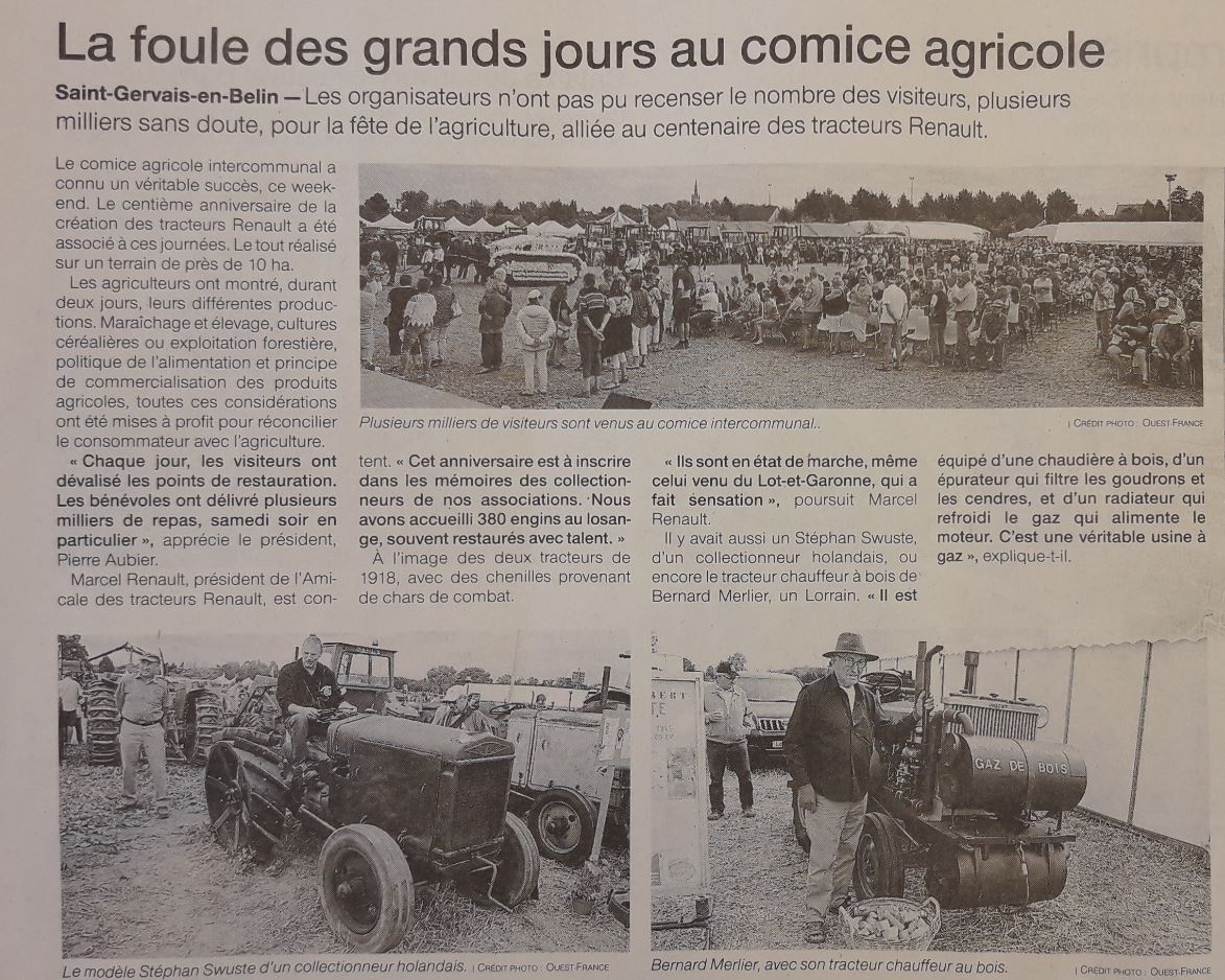 Ouest F 28.08.18